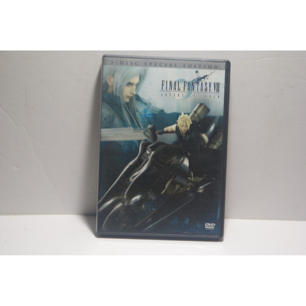 Final Fantasy VII DVD Advent Children 2006 Stunning Animanted Tale SCFI